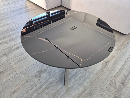 Журнальный столик Роб D-700 белый мрамор фото покупателя 5