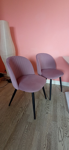 Стул на металлокаркасе Gabi wine red / black фото покупателя 748