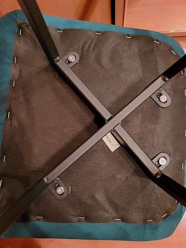 Комплект стульев Чилли 2 шт бежевый / черный фото покупателя 865