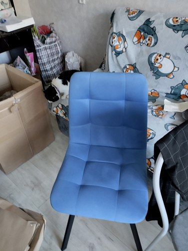 Стул Чилли 2 темно-серый  / черный фото покупателя 694