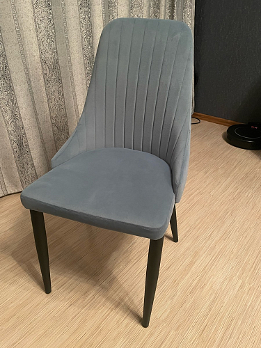 Стул на металлокаркасе Kora beige / black фото покупателя 26