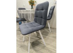 Стул на металлокаркасе Чилли светло-серый / черный фото покупателя 385