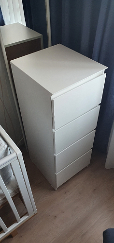 Комод Т-4р дуб сонома / белый фото покупателя 25