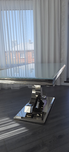 Стол на тумбе Klod белый фото покупателя 1