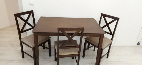 Обеденный комплект Hudson (Хадсон) cappuccino фото покупателя 6