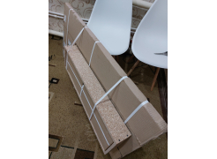 Стол Тринити Лофт 120 32 мм бетон / черный матовый фото покупателя 610