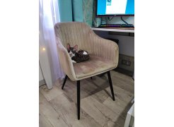 Стул на металлокаркасе Slam тёмно-серый фото покупателя 9