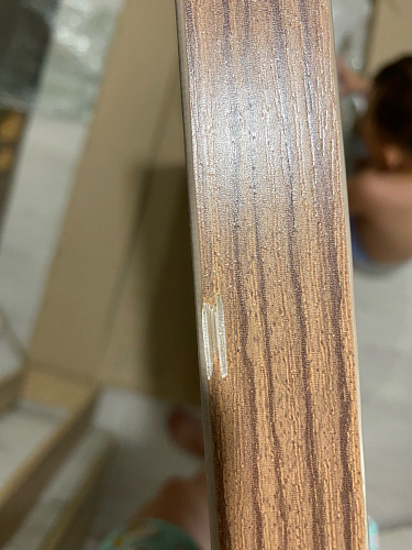 Стол Тринити Лофт 120 32 мм бетон / черный матовый фото покупателя 265