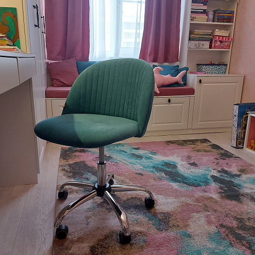 Компьютерное кресло Melody молочное фото покупателя 144