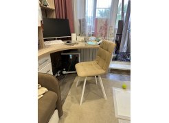 Стул на металлокаркасе Чилли светло-серый / черный фото покупателя 592