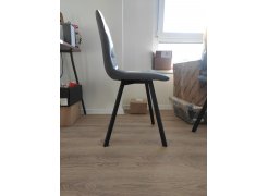 Стул на металлокаркасе Чилли синяя ткань / белый фото покупателя 161