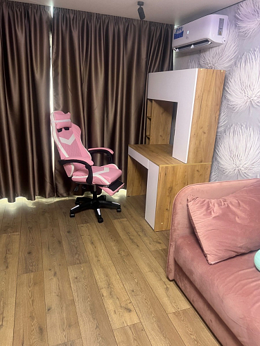 Письменный стол Комфорт 12.71 дуб золотой craft / белая аляска  - Уцененный экземпляр фото покупателя 144