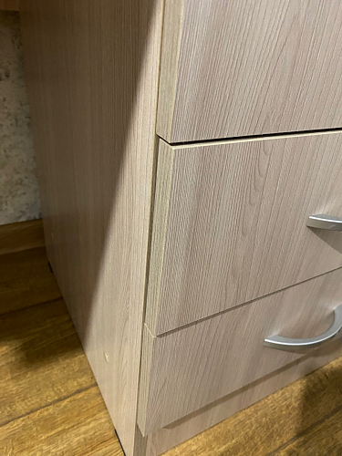 Стол письменный Бриз МДФ волна лайм / ясень светлый фото покупателя 108