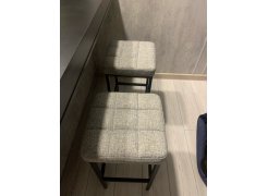 Барный стул Лофт кожзам d1 / черный матовый фото покупателя 301