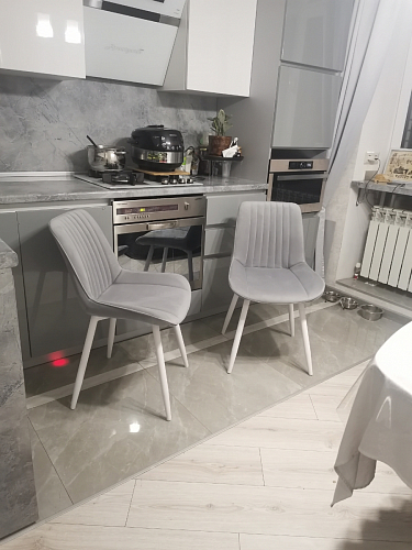 Комплект стульев Седа К 4 шт латте / черный фото покупателя 4