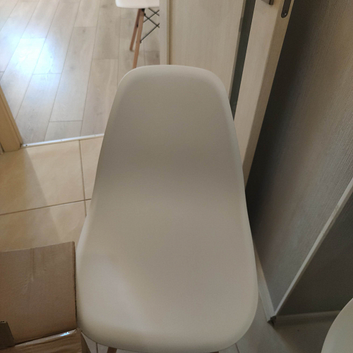 Пластиковый стул Eames PC-015 желтый фото покупателя 92