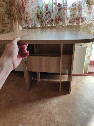 Стол-книжка Мечта дуб сонома фото покупателя 87