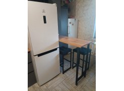 Барная стойка Дилан Лофт 120х40х90 бетон светлый фото покупателя 87