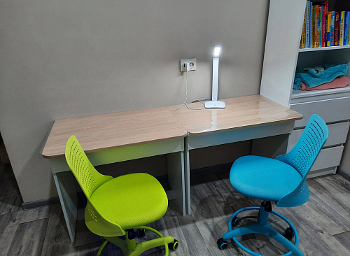 Компьютерное кресло Kiddy/Кидди розовое ткань (сетка) фото покупателя 35