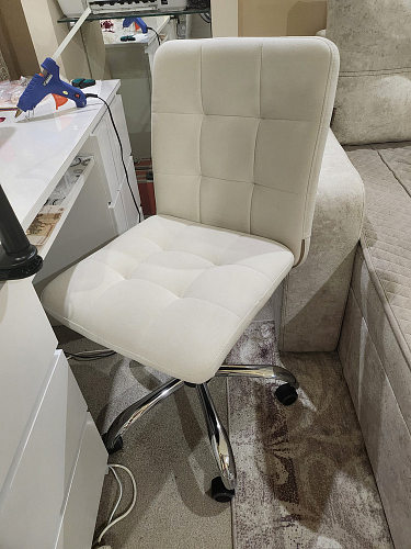 Компьютерное кресло Fiesta/Фиеста флок серый 29 фото покупателя 6