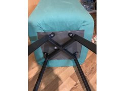 Стул на металлокаркасе Чилли светло-серый / черный фото покупателя 187