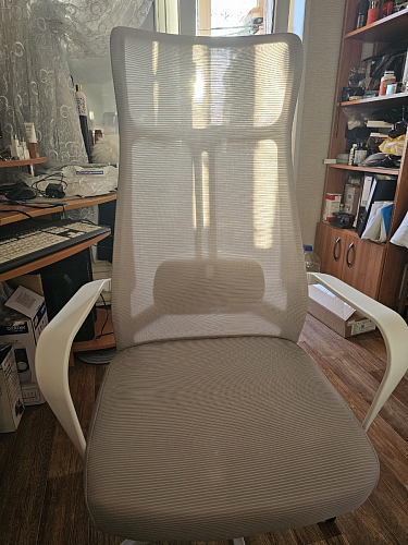 Компьютерное кресло Tilda dark gray / white фото покупателя 2