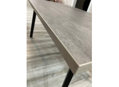 Стол Тринити Лофт 120 32 мм бетон / черный матовый фото покупателя 736