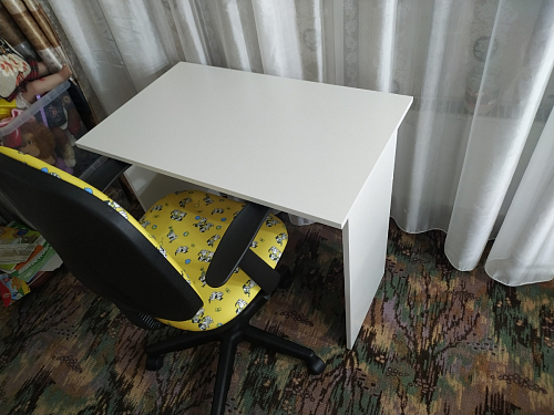 Стол письменный Kiwi дуб молочный  - Уцененный экземпляр фото покупателя 143