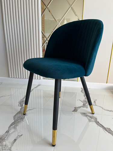 Стул на металлокаркасе Gabi gray / black фото покупателя 43