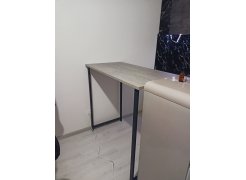 Барная стойка Дилан Лофт 120х60х90 бетон фото покупателя 142