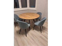 Стул на металлокаркасе Gabi green / black фото покупателя 629