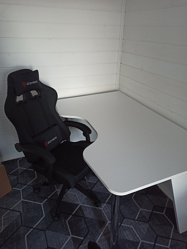 Компьютерный стол КСТ-116 белый фото покупателя 6