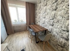 Стол Лота Лофт 120 25 мм сабия / черный матовый фото покупателя 734