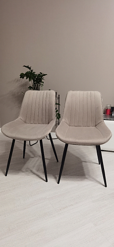 Комплект стульев Седа К 4 шт латте / черный фото покупателя 103