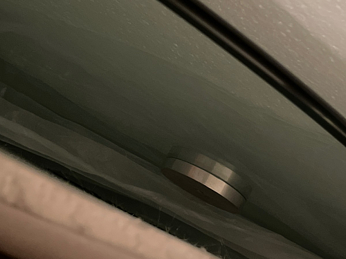 Стеклянный стол Roko 80 chrome фото покупателя 4