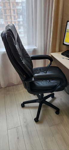 Компьютерное кресло Comfort Lux/Комфорт Люкс черный фото покупателя 54