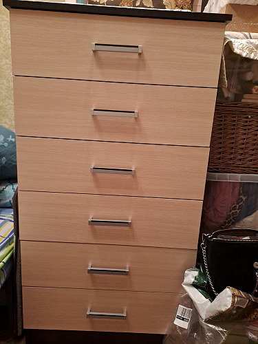 Комод Катрин-3 белый фото покупателя 3