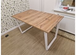 Стол Лота Лофт 140 25 мм черный матовый / бетон фото покупателя 569