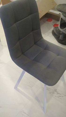 Стул Чилли 2 темно-серый  / черный фото покупателя 1144