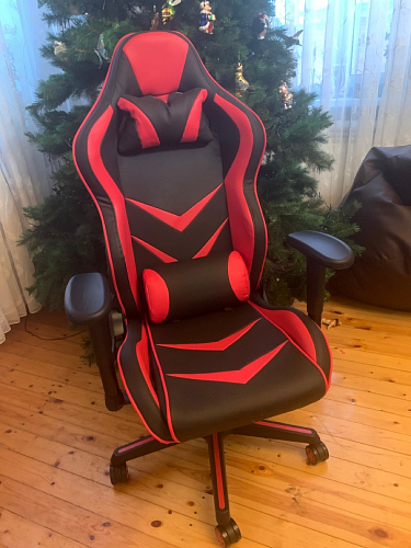 Компьютерное кресло Racer черное / бежевое фото покупателя 115