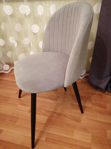 Стул на металлокаркасе Gabi latte / gold / black фото покупателя 836