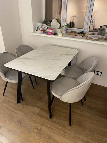 Стул на металлокаркасе Dodo khaki фото покупателя 82