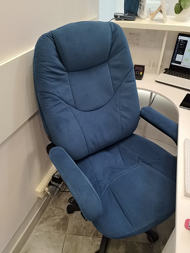 Компьютерное кресло Comfort Lux/Комфорт Люкс черный фото покупателя 90