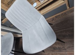 Стул на металлокаркасе Вейв П темно-серый / черный фото покупателя 160