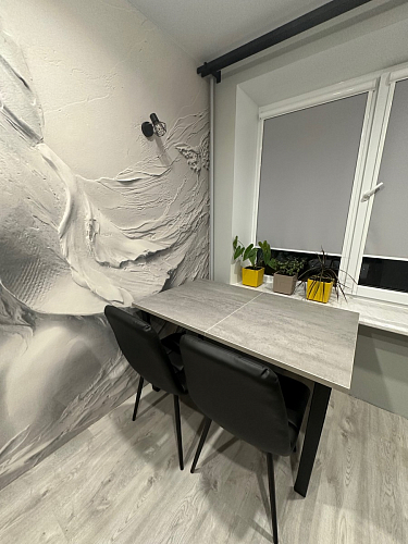 Деревянный стол Лота Лофт 120x75 дуб крафт табачный / черный матовый фото покупателя 382