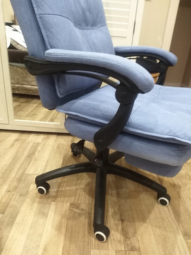 Компьютерное кресло Rapid голубое фото покупателя 15