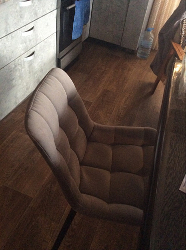 Стул на металлокаркасе Челси бирюзовый / черный фото покупателя 104