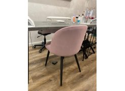 Стул на металлокаркасе Gabi green / black фото покупателя 719