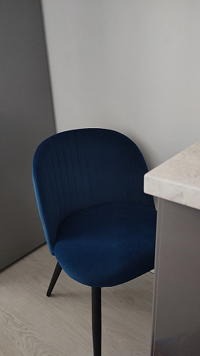 Стул на металлокаркасе Gabi latte / gold / black фото покупателя 422