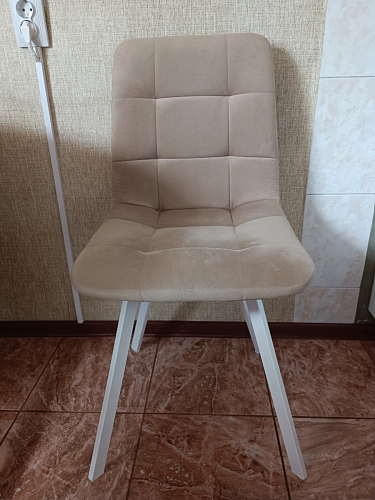 Комплект стульев Чилли 2 шт бежевый / черный фото покупателя 1207